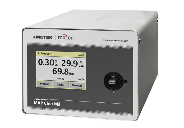 Map Lab Plus Online Map Gas Analyzer - Modified Atmosphere Packaging | AMETEK MOCON