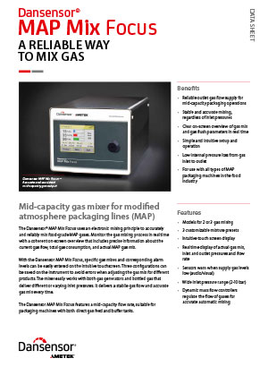 Proportional Gas Mixer - MAP Mix Focus Gas Mixer | AMETEK MOCON